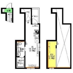 ナゴヤドーム前矢田駅 徒歩3分 3階の物件間取画像